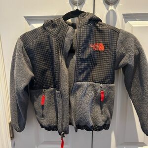 The North Face toddler jacket, gray size 5 XXS